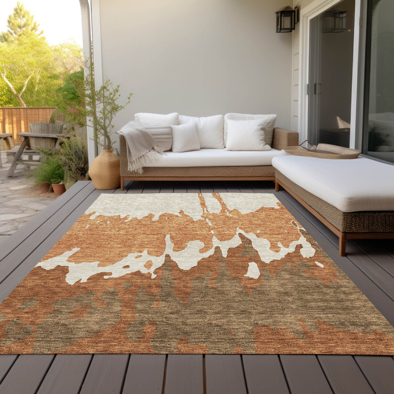  Chayden Area Rug with Non-Slip Backing, Rectangle 10' x 14'