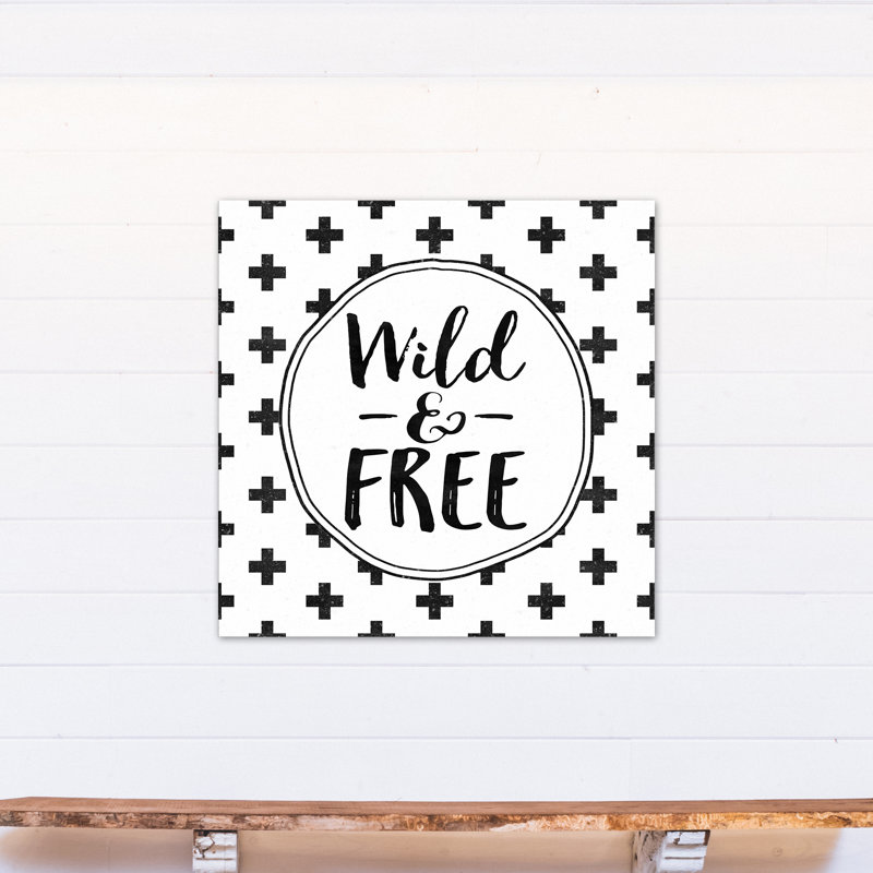 Art sur toile sauvage et libre Mandell, H 36 po x l 36 po x P 1,25 po, Toile tendue