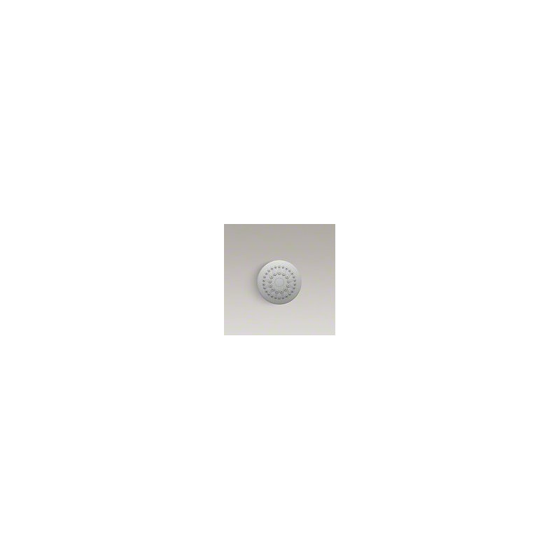 Coralais 2.5 GPM Full/Standard Fixed Shower Head, Polished Chrome, 1.75 GPM 