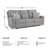 Kerle Upholstered 88'' Power Reclining Sofa