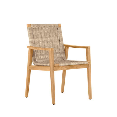 Fauteuil d'extérieur Pointe N-Dura en résine tressée