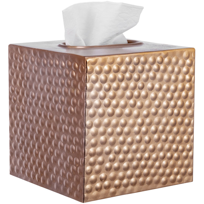 Tissue Box Cover, Copper