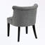 Chaise d'appoint rembourrée avec pieds robustes-1346682868