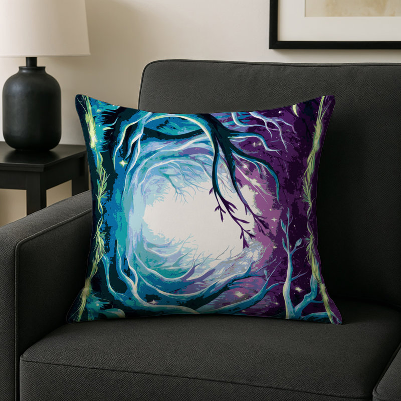 Enchanted Canopy Indoor And Outdoor Throw Pillow, Square 20"
