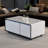 Rozelle Smart Coffee Table with Built-in Fridge, Wireless Charging