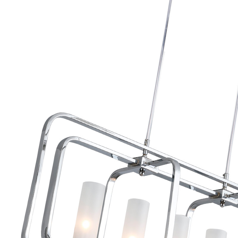 Aurora 5 - Light Chrome Pendant