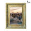 Cadre photo décoratif doré antique 1PC 8 "x 10" avec forme rectangulaire classique