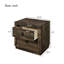 Table de bout avec 2 tiroirs, table de chevet Deford -374896271