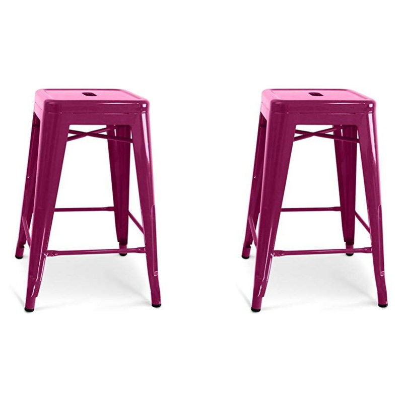 Tabouret Cheryllynne, Mauve, Tabouret de bar (siège d'une hauteur de 30 po)