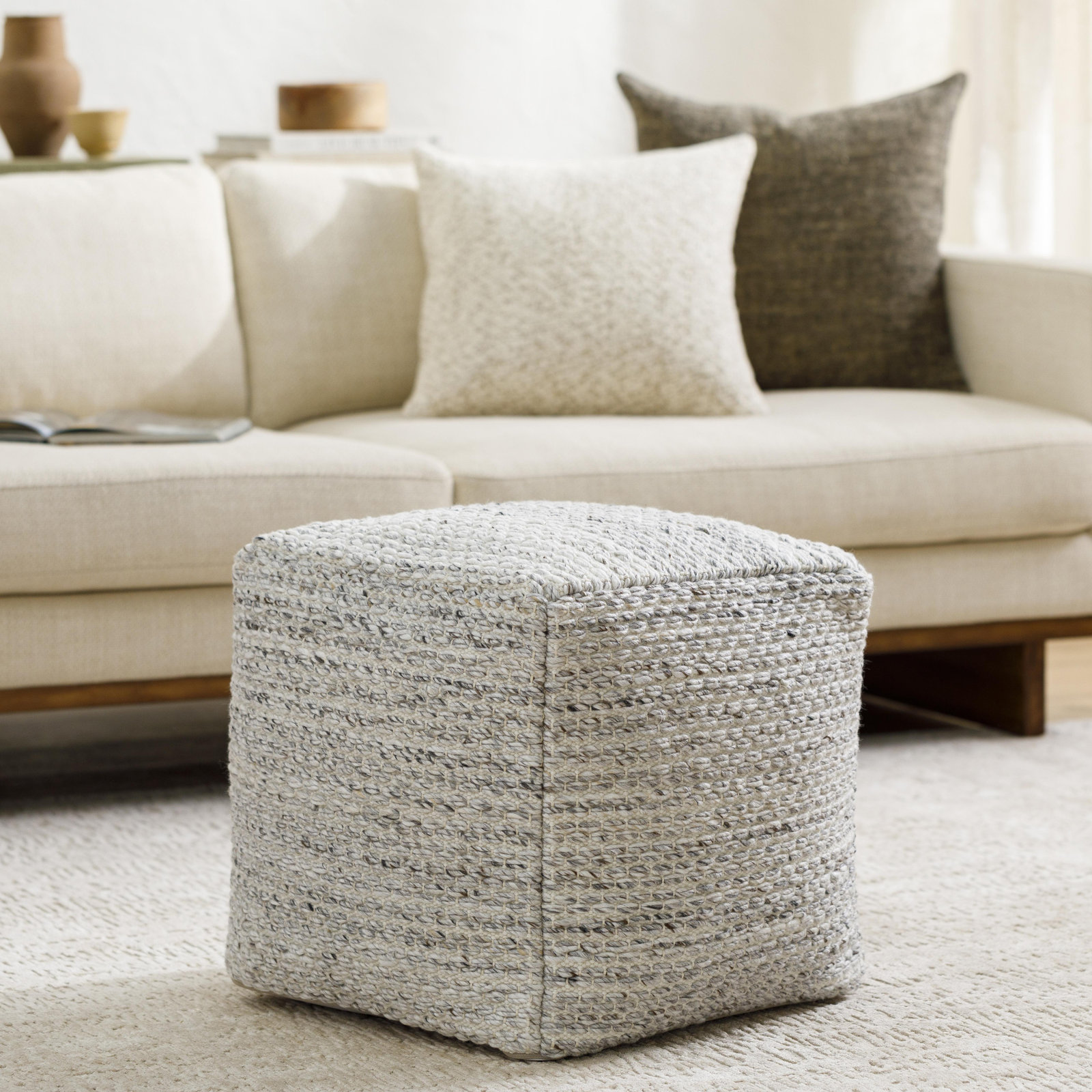 Tuaca Upholstered Pouf