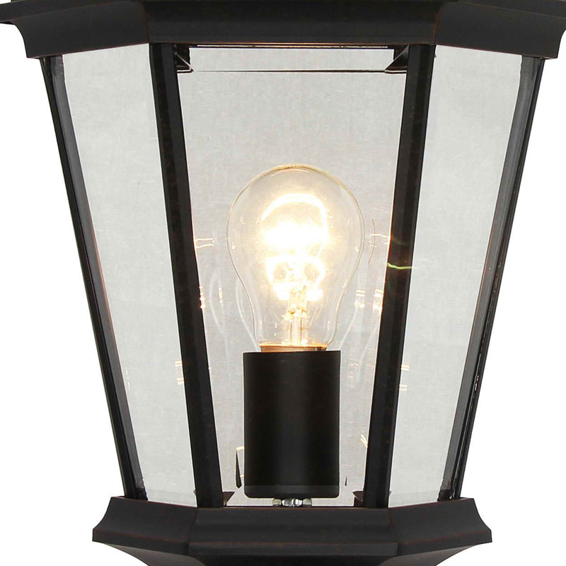 Michale Transparent Lantern Head, Imperial Black