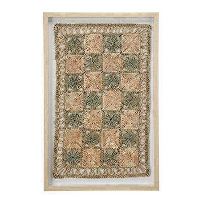 Décoration murale abstraite rectangulaire