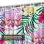 Rideau de douche exotique avec 12 crochets Tropical Beach-817334475