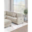 Ensemble de canapé modulaire rembourré en velours côtelé 4 pièces Living Room-1432384590
