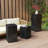 Retro Natural Style Stackable End Tables