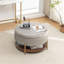 Repose-pieds rond avec rangement Charyn-119044833