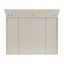 Armoire de rangement murale avec porte miroir-1957124399