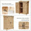 64x40x95cm Wooden Garden Storage Shed