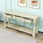 Versatile Wood Console Table with Three Drawers and Bottom Shelf-1422919014