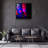 Stunning Decorative Tempered Glass Painting, 19.7 x 19.7 Inches | 100% Tempered Glass, Thickness: 0.16 Inches | UV Printing for Vibrant Colors | Perfect for Home Décor, Living Room or Office Wall Art