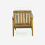 Chaise simple et élégante, simplement décorée
