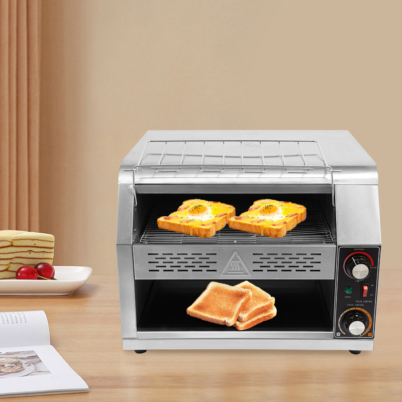 Commercial Conveyor Toaster For Cafes,Buffets, Restaurants And Coffee(18.31*16.42*15.28In)