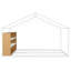 Structure de lit en métal avec tablettes et lumières Castra-1532668980-1532668982