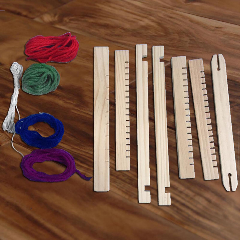 Ensemble de tissage à tricoter, pièces complètes