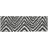 Zebra Stripe Non-Slip Outdoor Rug-349563577