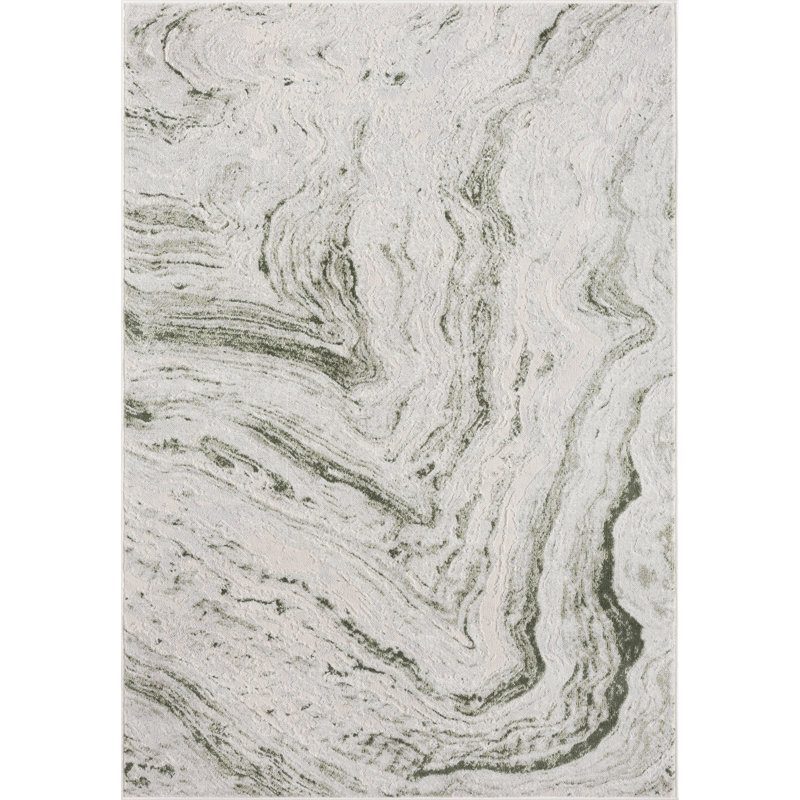 Ashawna Abstract Indoor Rug, Rectangle 6' x 9'