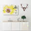 Yellow Gerbera Flower - Wrapped Canvas-56658730