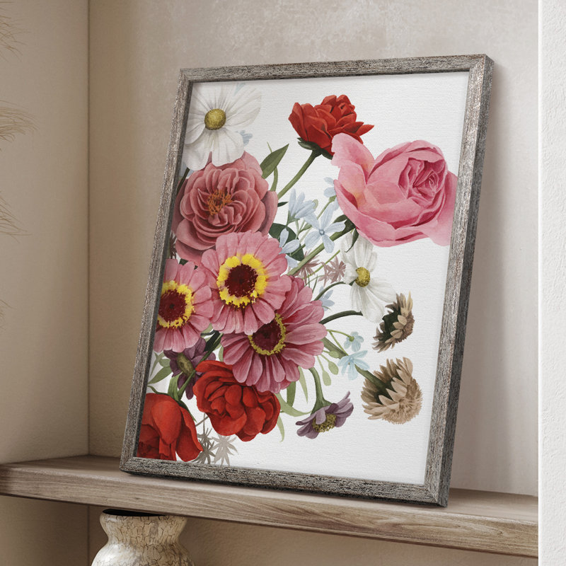 Modern Arrangement I, reproduction encadrée - bois massif, H 30 po x l 24 po
