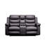 Causeuse inclinable moderne avec housse de console centrale