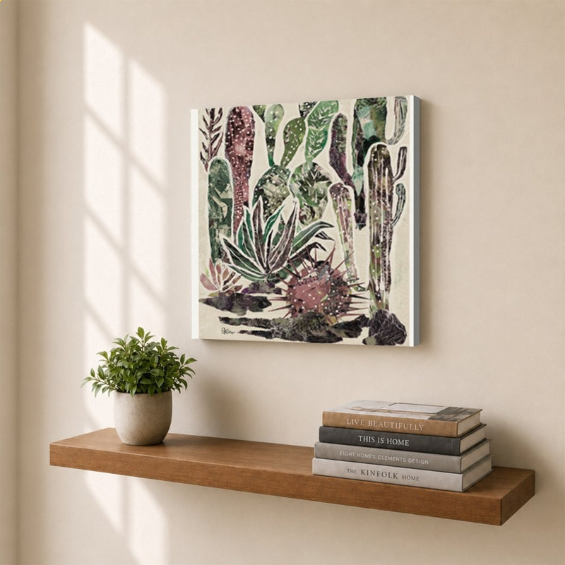 «Desert Garden II» par Gina Ritter - Impression sur toile, 30" H x 30" W