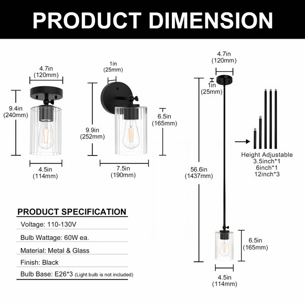 Dimensions du produit