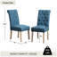 Chaise Parson rembourrée et capitonnée Charlotte-1786669697