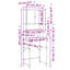 Engineered Wood, Metal Bathroom Cabinet-245834121