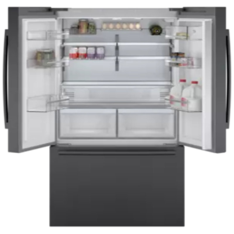 800 Series Bosch 36" Counter Depth 20.8 cu. ft. Smart ENERGY STAR French Door Refrigerator with Flex Bar