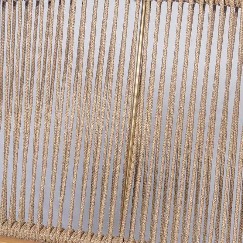 Chaise berçante d'extérieur en bois