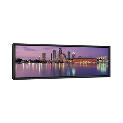 " Tampa Panoramic Skyline Cityscape (Dusk) " by Unknown Artist