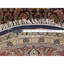 Tapis noué à la main 5 pi 10 po x 5 pi 10 po bleu en laine Herrita D305EFAE86F4DCA898B3FE0E24ECB59