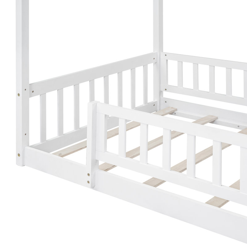 Lits simples en bois peu encombrants, structure de maison de jeu moderne pour la maison