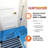 120'' L x 36'' W 120 Volt Underfloor Heating System Kit