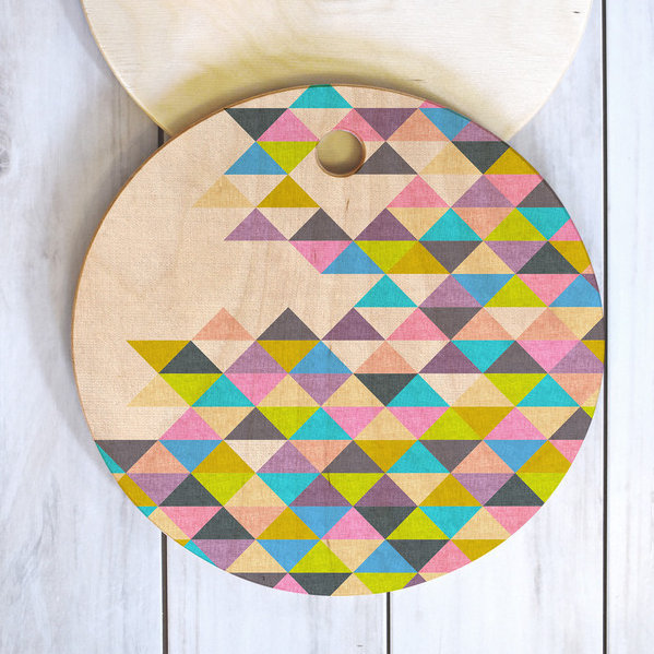 Planche à découper en bois bouleau deny designs Bianca Green