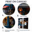 Ensemble de 2 art mural français Parisian Cafe Blues - France-852180869-852180876-852180878