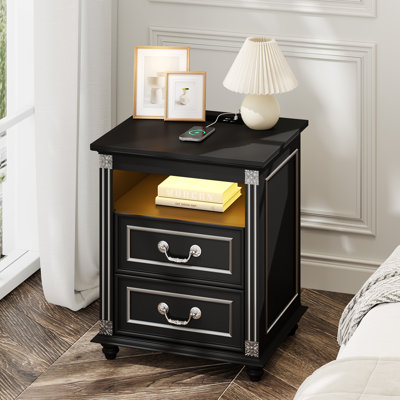 50cm W Bedside Table