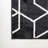 Mashawna Blocks Modern Geometric Black/White Rug-318868951