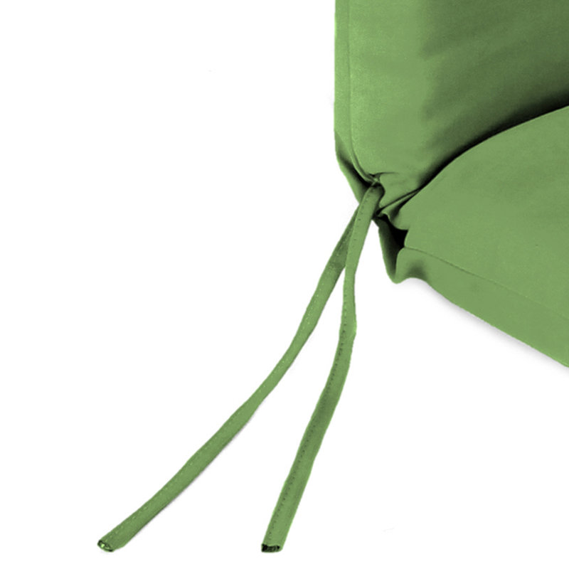 Outdoor Lounge Chair Cushion, Light Green