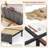 Bed Frame With Velvet Headboard, Storage Platform Bed With Charging Station And Led Lights-2113428756-2113428763