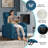 Modern Fabric Recliner Chair With Pocket Spring Support - Adjustable Push Back Reclining Sofa For Living Room, Bedroom Or Home Theater - Soft Upholstered Single Recliner With Comfortable Footrest-1282870096-1282870095